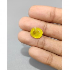 Yellow sapphire (pukhraj) 10.50 Carats / 11.55 Ratti